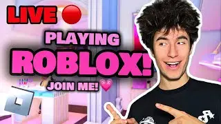 🛑LIVE! PLAYING ROBLOX! JOIN ME!