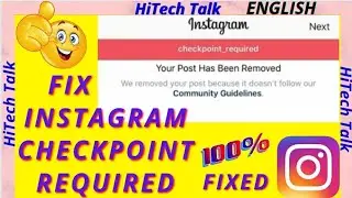 Instagram checkpoint required problem | How to fix instagram checkpoint bug 2022
