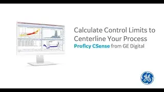 Proficy CSense:  Calculate Control Limits to Centerline Your Process