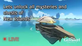 Genshin Impact 1.6 live exploration of new islands