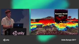 Unite Europe 2017 - Visualizing geospatial big data in Unity