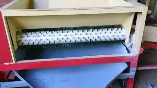 mesin produksi pencuci+pemotong umbi porang, 1 motor penggerak berfungsi ganda, limit edition.