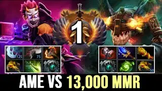 AME vs 13,000 MMR 23savage - Refresher Slark vs 7-Slotted Antimage