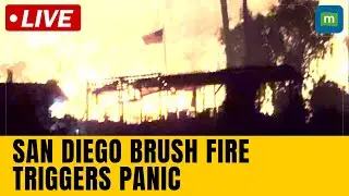 San Diego Fire LIVE Updates | Fire Scare In San Diego | San Diego Fire Evacuation Underway | N18G