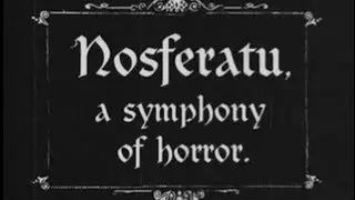 Nosferatu (1922) [Silent Movie]