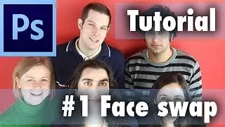 #1 Photoshop tutorial: Face swap