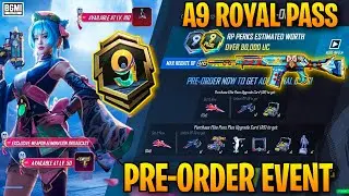 Bgmi A9 Royal Pass Pre-Order Event Rewards is Here 🔥 Kumari Gamer