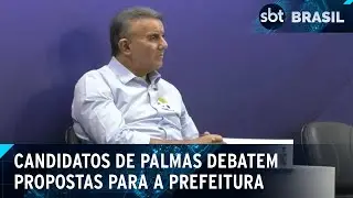 Confira como foi o debate entre os candidatos à Prefeitura de Palmas | SBT Brasil (02/09/24)