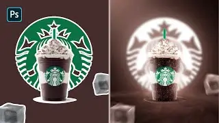 How to Design STARBUCKS Social Media Banner I Photoshop Tutorial