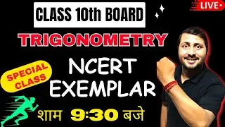 Day-2 : CH-8 Trigonometry Class 10 Maths||NCERT Exemplar Problems Class 10 Maths||CBSE 2025 BOARDS