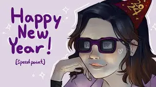 Happy New Year! [Speed paint + Voiceover]