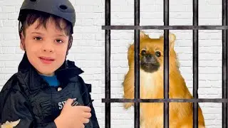 Серж и Вася играют в ПОЛИЦИЮ и ПРЕСТУПНИКОВ