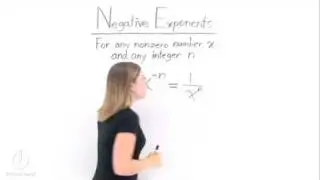 What Do You Do With a Negative Exponent?