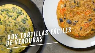 Ni con cebolla ni sin cebolla: dos tortillas fáciles de verduras | EL COMIDISTA