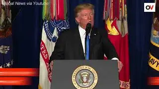 Trump Outlined His Plan For War In Afghanistan