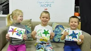Пластилиновая живопись в студии творчества Море. (Дети 4-5 лет)