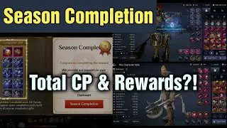 Black Desert Mobile Season Character Completion Guide : Total CP & Rewards Gained!?