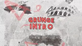 Grunge Brush Logo Intro - After Effects Template