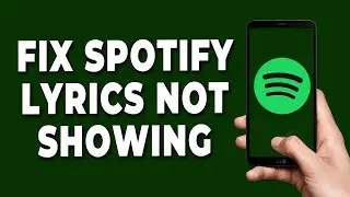 How to Fix Spotify Lyrics Not Showing