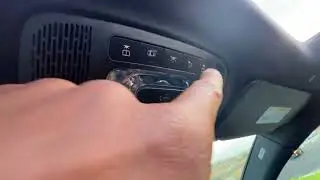 Mercedes-Benz AMG GLE - How to Turn On/Off Interior Dome Reading lights