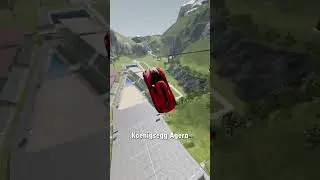 Which car can jump furthest?
