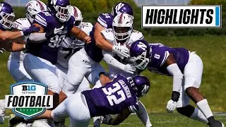 Southern Illinois at Northwestern | Highlights | Big Ten Football | Sept. 17, 2022