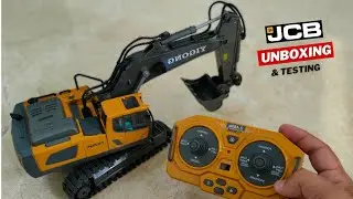 RC JCB Unboxing & Testing | JCB Excavator and Dumper Truck