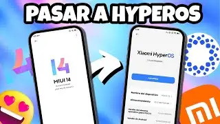 ✅Asi puedes Actualizar Tu Xiaomi y POCO a HyperOS manualmente!! 2024 - Via Recovery