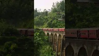 Experience Sri Lanka's famous train journey!! Full 4K Video in Link #shorts #train #srilanka #travel