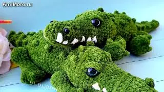 Амигуруми: схема Крокодил | Игрушки вязаные крючком - Free crochet patterns.