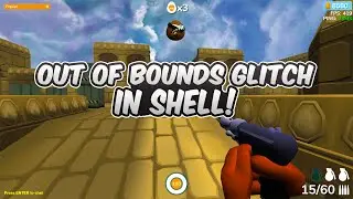 Out Of Bounds Glitch In Shell Shockers!