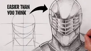 How To Draw Snake Eyes | G.I. Joe