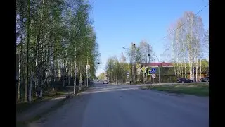 Летняя прогулка по улице Гоголя города Сосногорск