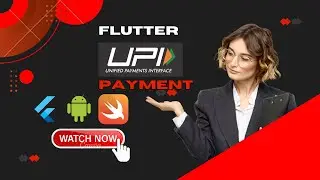 Easiest Flutter UPI Integration | UPI payment in Flutter App | UPI Flutter App Integration Example