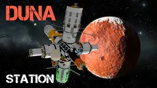 Дюна - орбитальная станция KSP | Kerbal Space Program #40