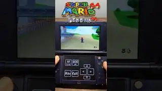 Super Mario 64 Render 96 on Nintendo 3DS!