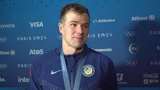 Paris Olympics | Nic Fink on winning silver for Team USA in Mens 100m Breaststroke