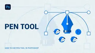 How To Use Pen Tool In Photoshop | Remove Background Using Pen Tool | Photoshop Tutorial