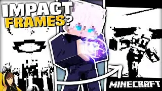 This MOD adds IMPACT FRAMES to MINECRAFT!?! | Jujutsu Kaisen: Spirits Rising - v0.2 Beta