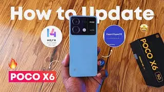 POCO X6 - How to Update MIUI 14 to HyperOS 1.0🔥