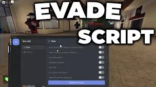 ROBLOX EVADE Script / Hack GUI | Auto Farm, ESP, Speed, Teleport, Auto Respawn & More