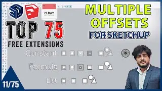 11. Multiple Offsets Extension for SketchUp || Top 75 Extension Series || 11/75