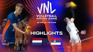 🇳🇱 NED vs. 🇷🇸 SRB - Highlights Week 2 | Men's VNL 2023