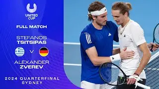 Stefanos Tsitsipas v Alexander Zverev Full Match | United Cup 2024 Quarterfinals