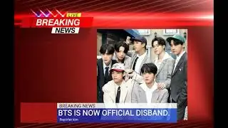 BTS DISBAND 😭