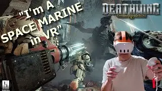 Be an EPIC Space Marine in VR with the AMAZING UEVR Mod! - Space Hulk: Deathwing