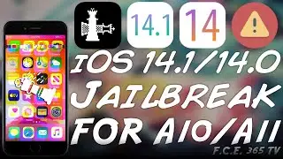 iOS 14.1 / 14.0.1 / 14 JAILBREAK: CheckRa1n MORE Devices Support Patch RELEASED & DONT USE IT!