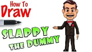 How to Draw Slappy the Dummy | Goosebumps 2