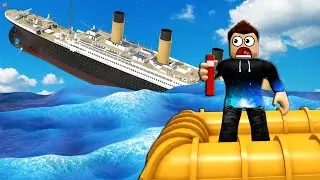 I Sank the TITANIC II in Tiny Sailors World in Roblox!