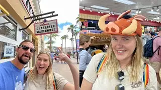 What's New At The Disney Outlet Character Warehouse! | Vineland Location, Haul & Lunch At Portillos!